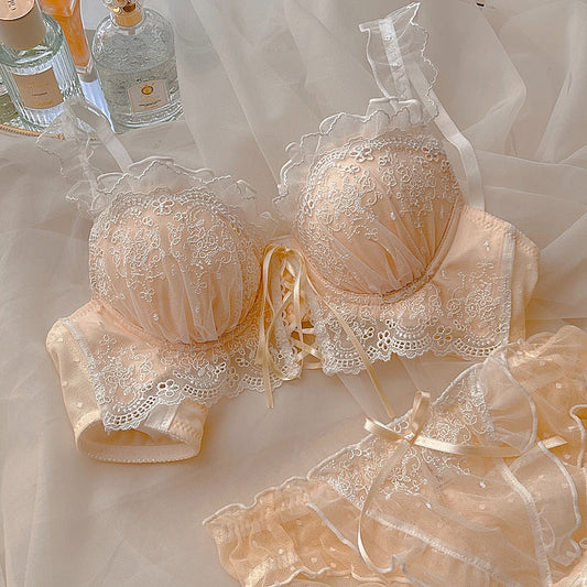 Sensualny prześwitujący komplet bielizny Virgo, pomysł na prezent