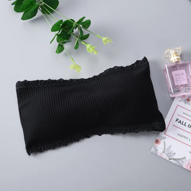 Prążkowany biustonosz bez ramiączek Gemini