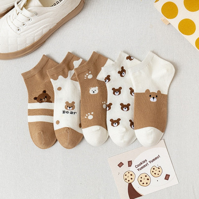 Krótkie skarpetki 5-pak Corvus