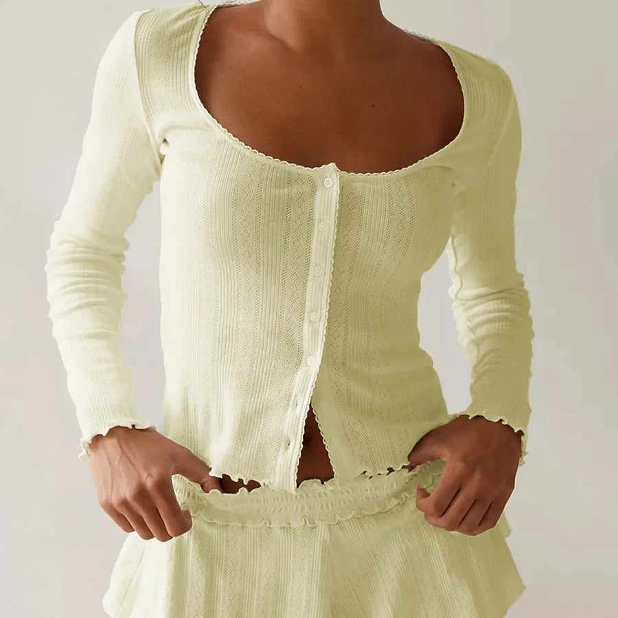 Dwuczęściowa piżama Corvus