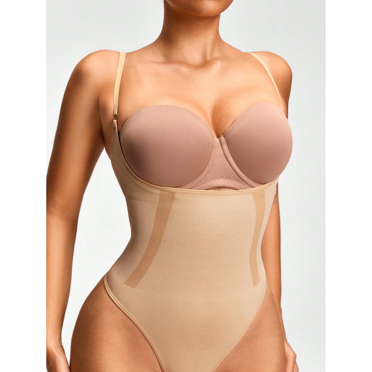 Modelujące body na ramiączkach Sextans-lorana.pl