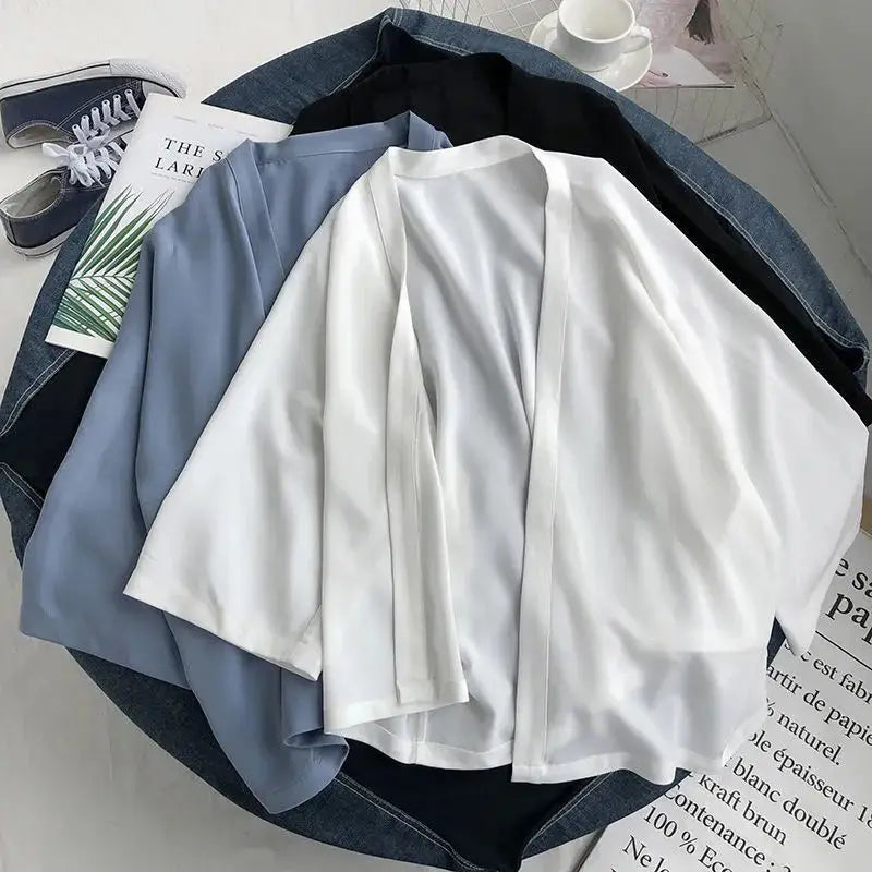 Luźne kimono plażowe Piscis Austrinus-lorana.pl