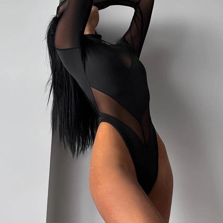 Body z długim rękawem Columba