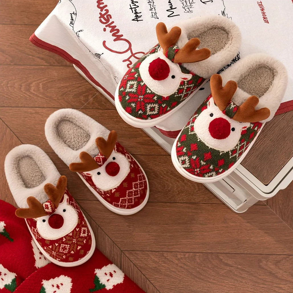 Ciepłe kapcie reniferki Canes Venatici