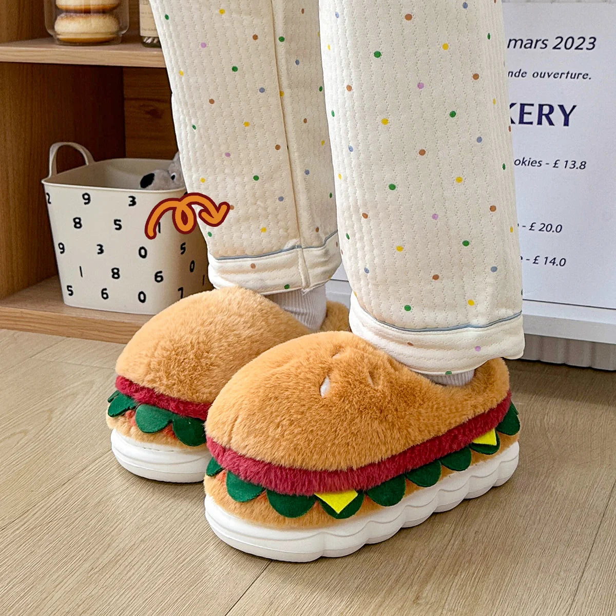 Kapcie burgery Scorpius-lorana.pl