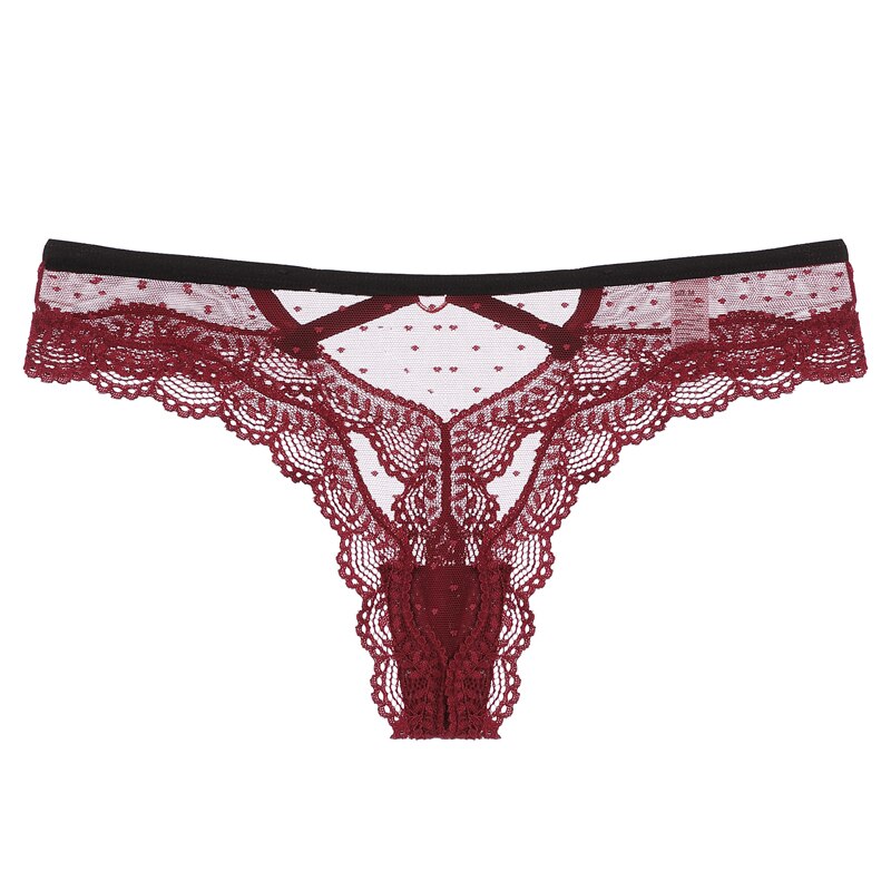 Koronkowe figi z wycięciemScutum-lorana.pl