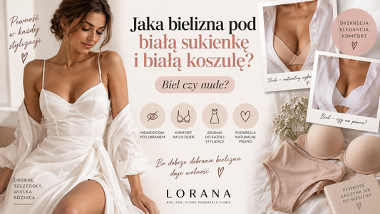 Jaka bielizna pod białą sukienkę i białą koszulę? Biel czy nude?