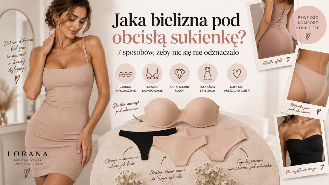 Jaka bielizna pod obcisłą sukienkę? 7 sposobów, żeby nic się nie odznaczało