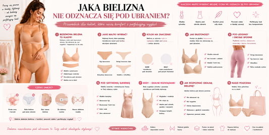 Jaka bielizna nie odznacza się pod ubraniem? Przewodnik dla kobiet, które cenią komfort i perfekcyjny wygląd