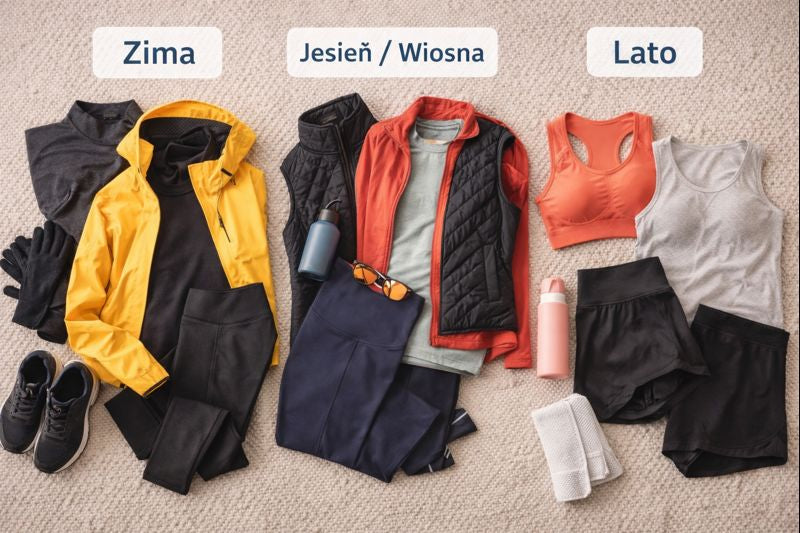 Jak się ubrać na trening o każdej porze roku? Przewodnik po warstwach i materiałach