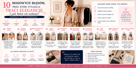 10 modowych błędów, przez które stylizacja traci elegancję (i jak łatwo ich uniknąć)