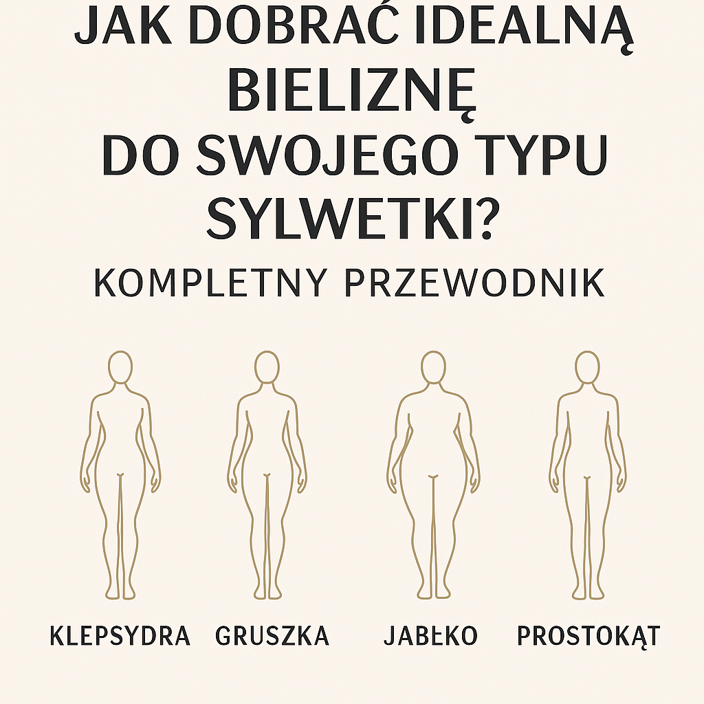 Jak dobrać idealną bieliznę do swojego typu sylwetki? Kompletny przewodnik dla kobiet