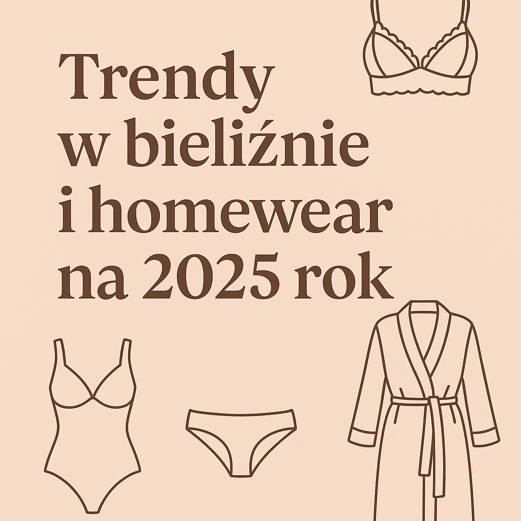 Trendy w bieliźnie i homewear na 2025 rok - co będzie modne, a co odchodzi?