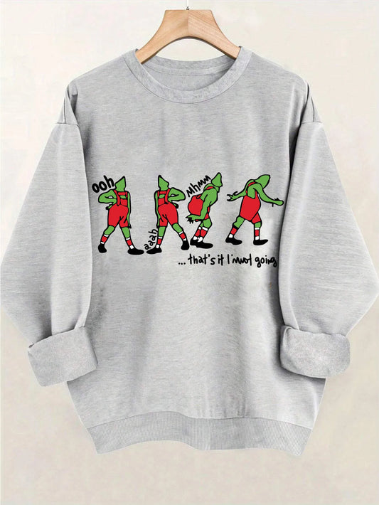 Świąteczna bluza z motywem z filmu Grinch Aquarius
