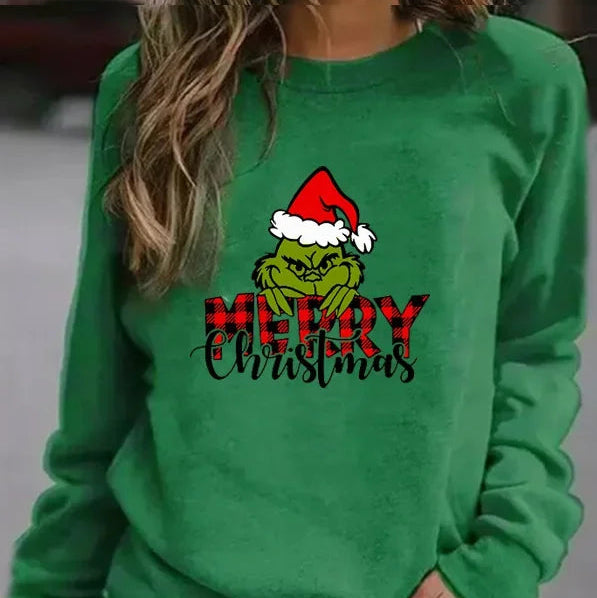 Świąteczna bluza z motywem z filmu Grinch Aquarius