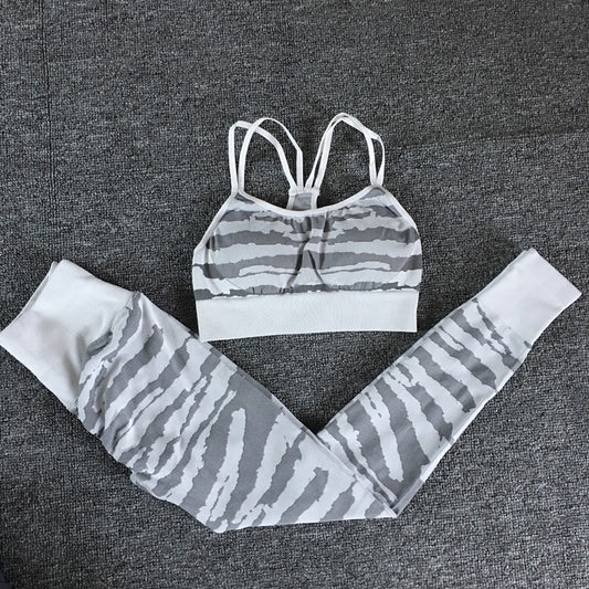 Komplet sportowy top+leginsy Caelum-lorana.pl