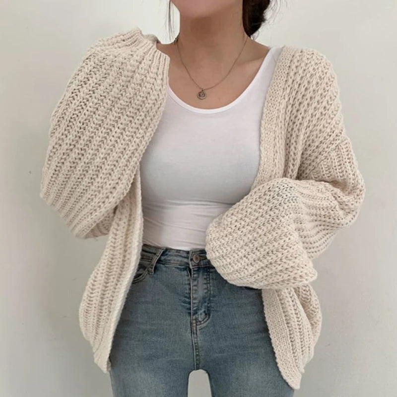 Krótki kardigan oversize Octans