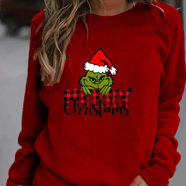 Świąteczna bluza z motywem z filmu Grinch Aquarius