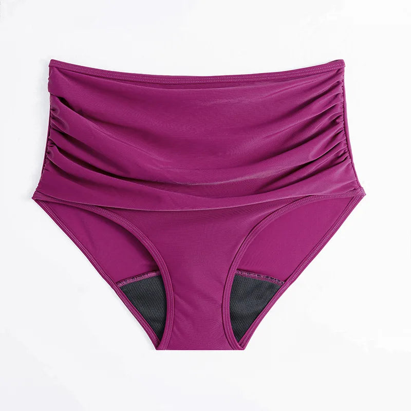 Menstruacyjny dół bikini z wysokim stanem Hydra