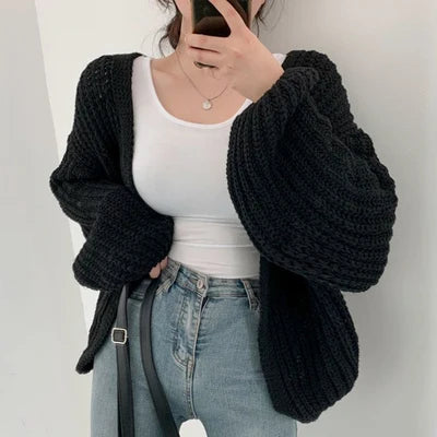 Krótki kardigan oversize Octans