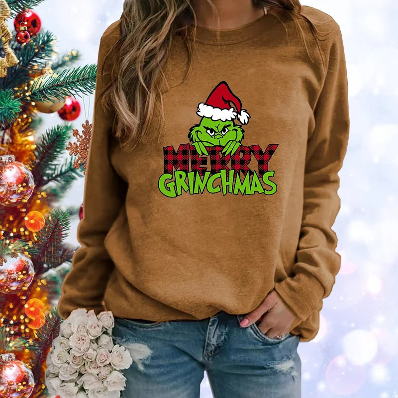 Świąteczna bluza z motywem z filmu Grinch Ara